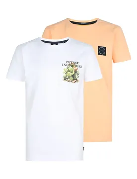 T-shirt à Manches Courtes B-1060-mlt152 Diverse 9-10 Années Garçon
