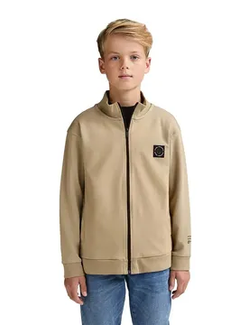 Sweat-shirt à Zip B-1060-swc356 Light Tan 15-16 Années Garçon