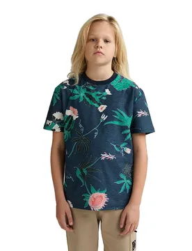 T-shirt à Manches Courtes B-1060-tsr655 Navy Blue 7-8 Années Garçon