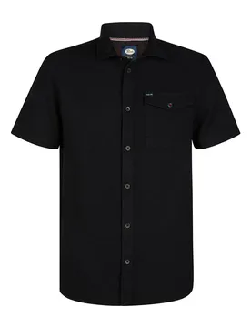 Chemise à Manches Courtes M-1060-sis409 Black 3XL