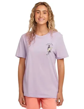 T-shirt à Manches Courtes Graphic Pale Lavender XL