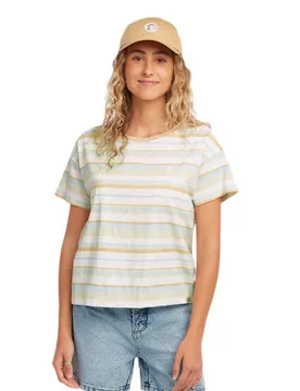 T-shirt à Manches Courtes O´riginals Boxy Stripe Blue O´Riginals XS