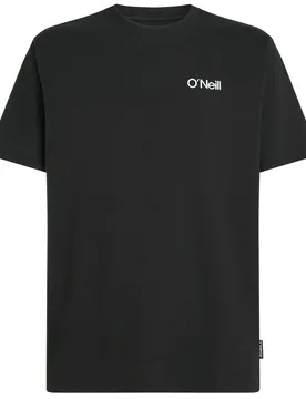 T-shirt à Manches Courtes Polygiene Cotton Graphic Black Out L
