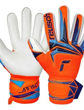 Gants De Gardien De But Attrakt Fusion Nc Shocking Orange / Blue 9 unisex