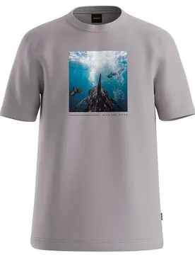 T-shirt à Manches Courtes Creature 10277382 Open Grey 2XL