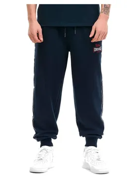 Pantalon De Survêtement Delaval Dark Navy / Oxblood / Ecru XL