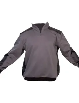 Sweat à Demi-zip Ranger Grey / Black XL