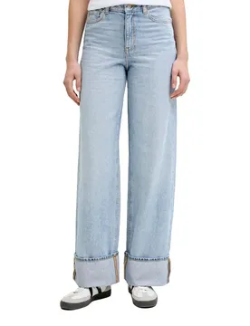 Jeans A Vita Alta Tokyo Vega Wide Light Blue Denim 27