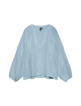 Chemisier à Manches Longues Natali Cashmere Blue XS