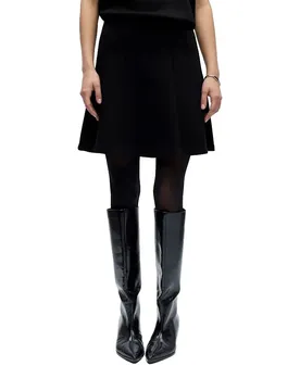 Gonna Corta A Vita Alta Andrea Skater Black XS