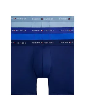 Boxers Um0um03618 Brief 3 Unità Nob Blu / Brsk Blu / Prp Navy L