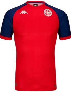T-shirt à Manches Courtes Mokiba Pro-tunisia Red / Blue Navy L