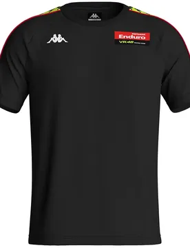 T-shirt à Manches Courtes Ran Vr46 Travel Black XL