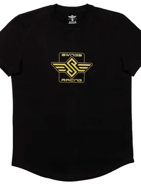 T-shirt à Manches Courtes Racing Black S ,Femme