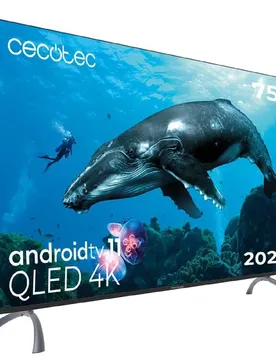 Tv V2 Series Vqu20075 75´´ 4k Qled Black Europe PAL unisex