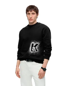 Karl Jeans Felpa B3m20001 Black XS
