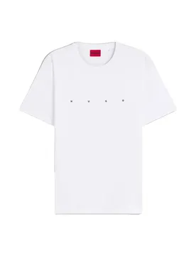 Hugo T-shirt à Manches Courtes Dorosi 10266462 White 2XL
