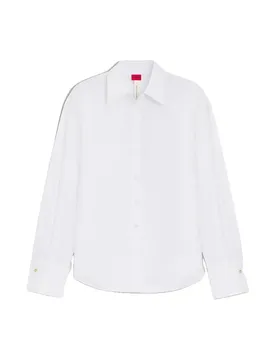 Hugo Chemisier à Manches Longues Enkanthus 10258602 White 36