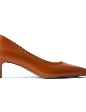 Scarpe Con Tacco Adrienne Leather Lauren Tan EU 36 1/2