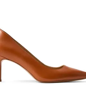 Scarpe Con Tacco Lanette Leather Lauren Tan EU 38