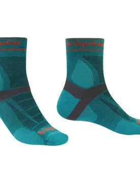 Calzini Trail Run Ultralight T2 Merino Sport ¾ Crew Teal EU 36-39