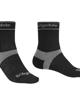 Calzini Trail Run Ultralight T2 Merino Sport ¾ Crew Black EU 35-37