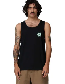 T-shirt Sans Manches Partial Dot Black / Mint XL