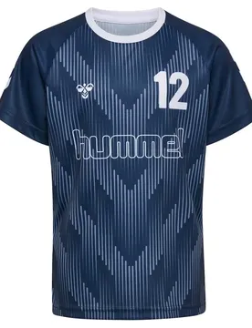T-shirt à Manches Courtes Regular Soccer 12 Dress Blue 122 cm Garçon,Fille