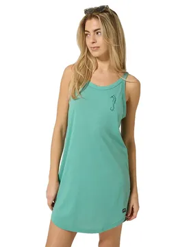 Vestito Senza Maniche Sea Horse Regular Fit Lagoon Green / Pacific M