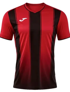 T-shirt à Manches Courtes Tiger Viii Red / Black L Homme