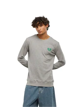Mister Sweat-shirt Courtside Sports Heather Grey S