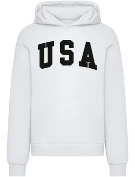 Mister Sweat à Capuche Usa White XL Homme