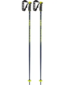 Bâtons Cobra Turn Black / Dark Blue / Yellow 90 cm Homme