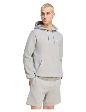 Sweat à Capuche Trefoil Essentials French Terry Medium Grey Heather XS