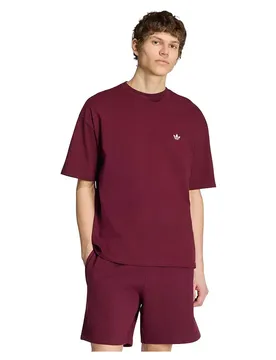 Originals Maglietta A Maniche Corte Trefoil Essentials Loose Maroon M
