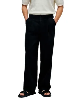 Pantalon 21011369 Loose Fit Black 33