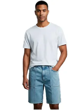 Short En Jean Lv04rf907g Shallow Tide S