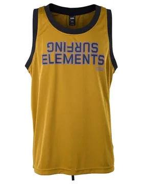 Rash Guard Sans Manches Basketball Gold / Burst S