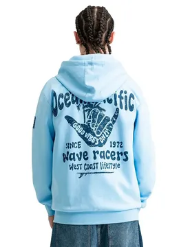 Sweat-shirt à Zip Tofino Blue / Navy 3XL Homme