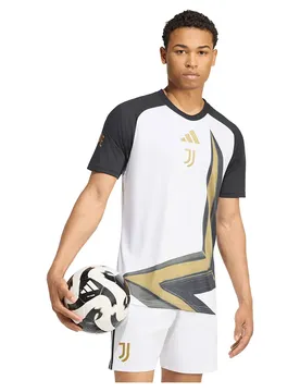 T-shirt à Manches Courtes Avant-match Juventus 26/27 White / Black XL