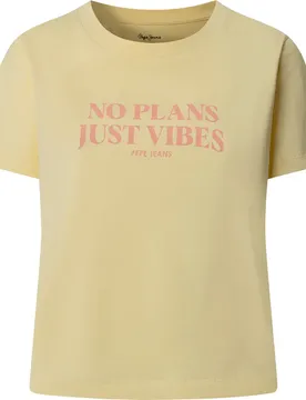 T-shirt à Manches Courtes Cleo Vanilla Beige L