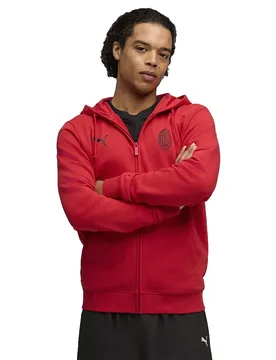 Sweat-shirt à Zip Ac Milan King 26/27 For All Time Red / Black M