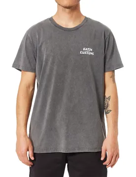 T-shirt à Manches Courtes Venice Black Sand Wash S