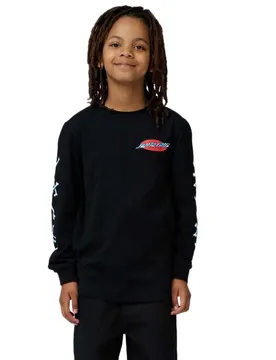 T-shirt à Manches Longues Youth Salba Voodoo Pit Black 8-10 Années Garçon