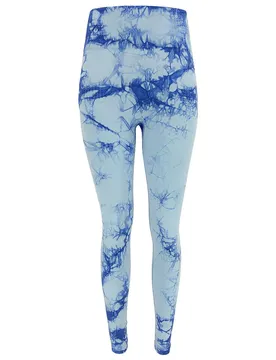 Leggings Tie Dye Blue Fog / Blue Fog L