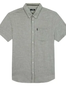 Chemise à Manches Courtes Calelcha Kaki / Green 5XL