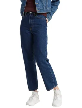 Jeans Ribcage Straight Ankle Ricondizionato Noe Dark Mineral 26