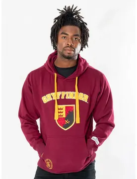 Sweat à Capuche Harry Potter Gryffindor Deluxe Burgundy / Gold 2XL unisex