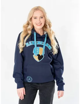 Sweat à Capuche Harry Potter Ravenclaw Deluxe Blue / Grey XL unisex