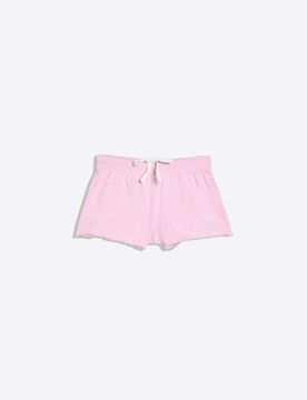 Short Molleton Brodé S Rose